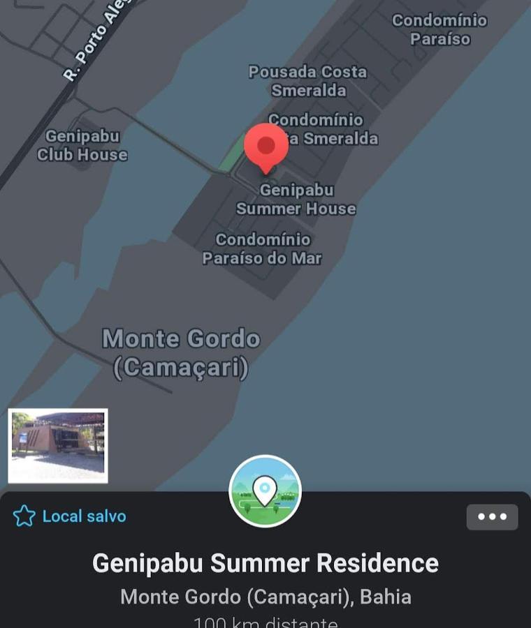 Apartamento Em Guarajuba 200M Da Praia Camacari Exterior foto